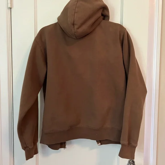 Brandy Melville brown zip up - Picture 3 of 3